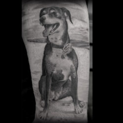 Tattoo Artist: German Fernandez – Castle Rock, Co – Specializing in black and grey realism.