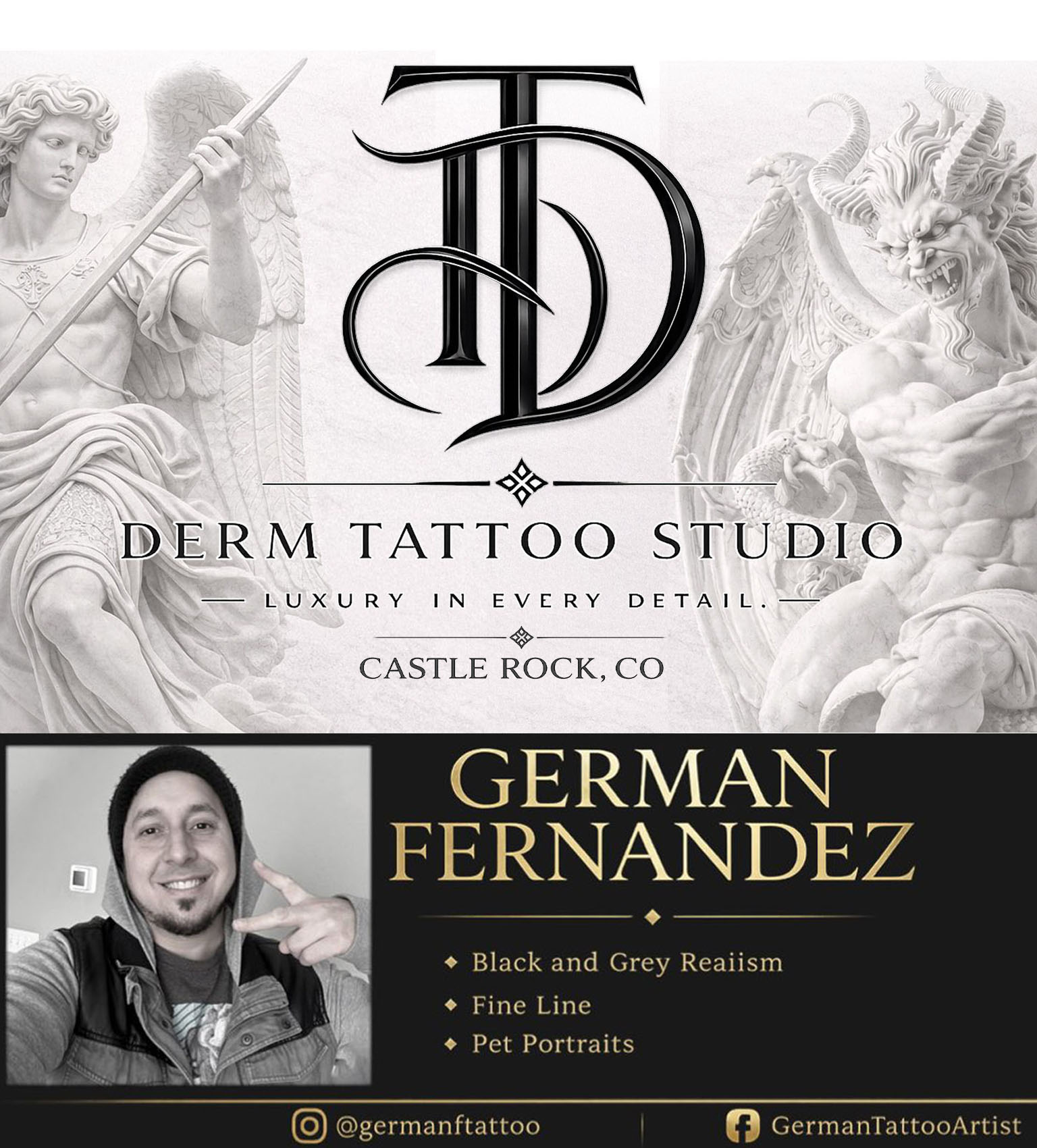 Castle Rock Colorado Tattoo Shop Front PageMobile01 copy