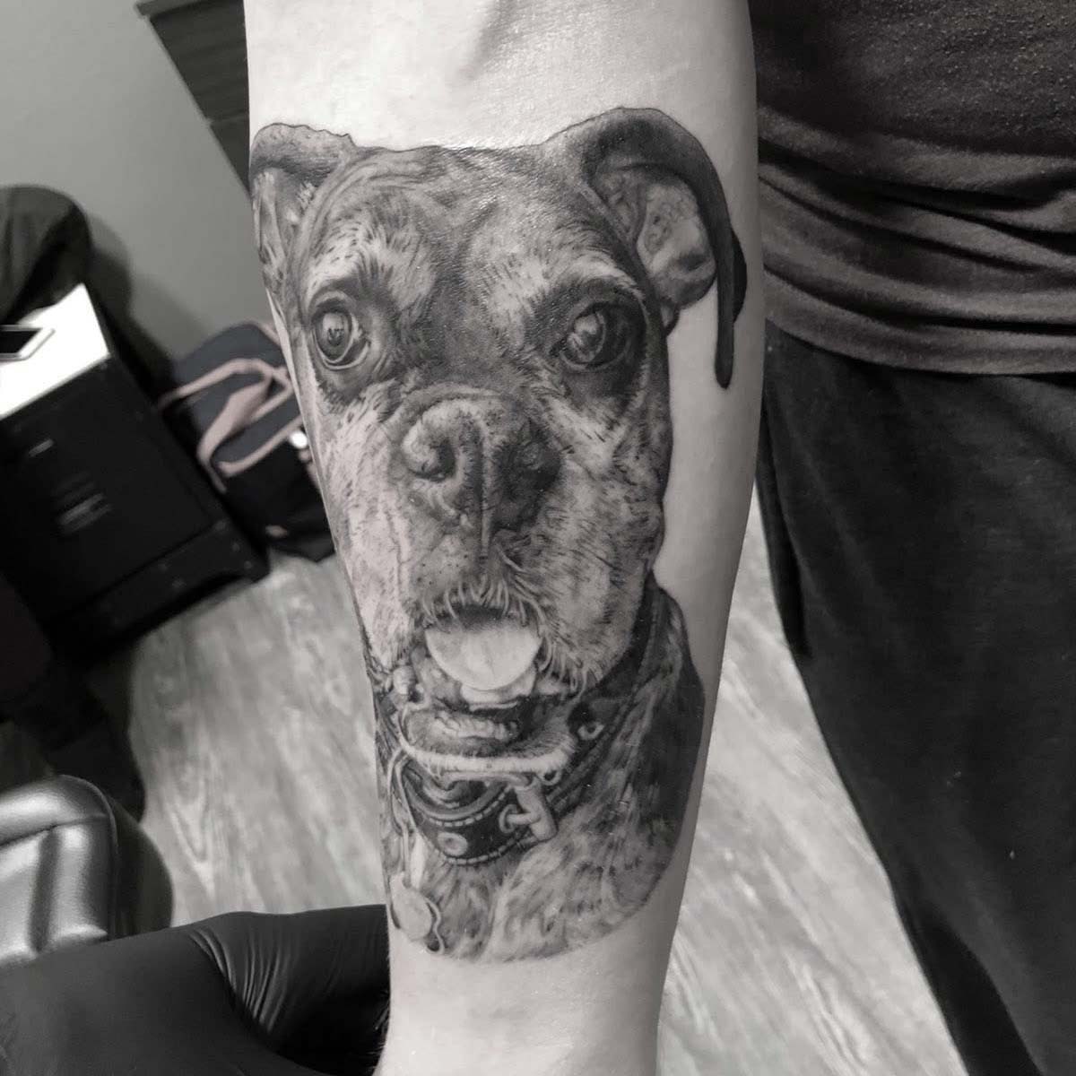 Tattoo Shops in Castle Rock Colorado DERM TATTOO Black and Grey Realism Tattoo Artist German Fernandez 17